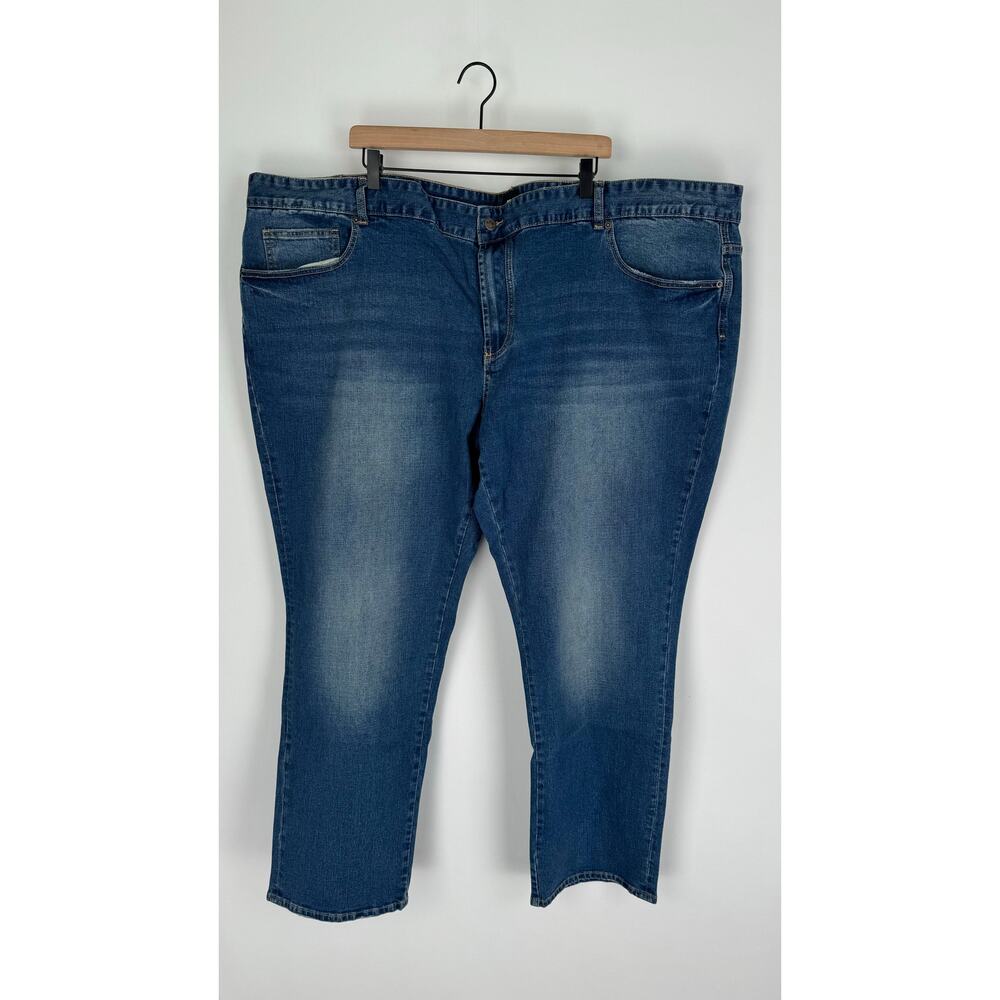 Winston Denim Jeans Mens 56 x 34 Distressed Medium Wash New